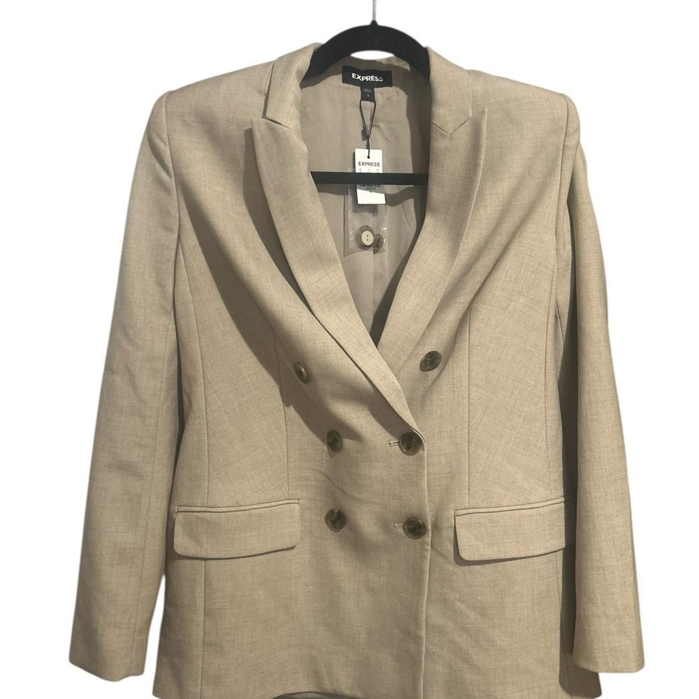 Express Tan Blazer - Picture 2 of 4